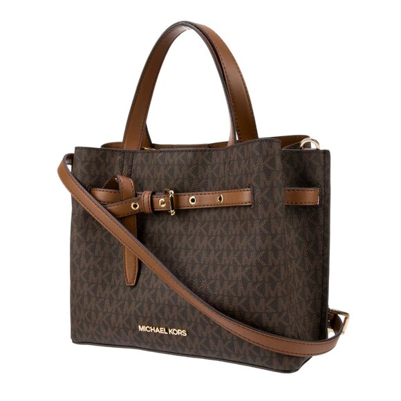 MICHAEL KORS - Emilia - Large Convertible Satchel Crossbody Purse NWOT - Picture 3 of 14